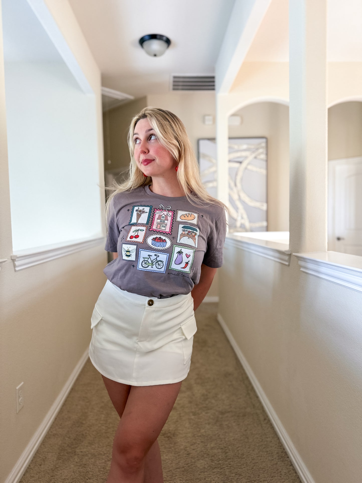 Small Town Postage Stamps t-shirt