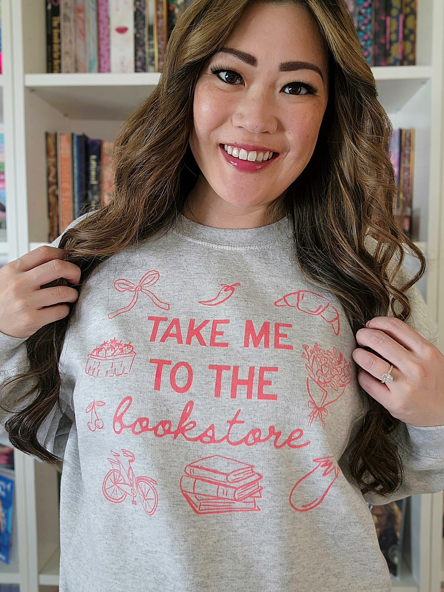 Take Me To The Bookstore Sweatshirt