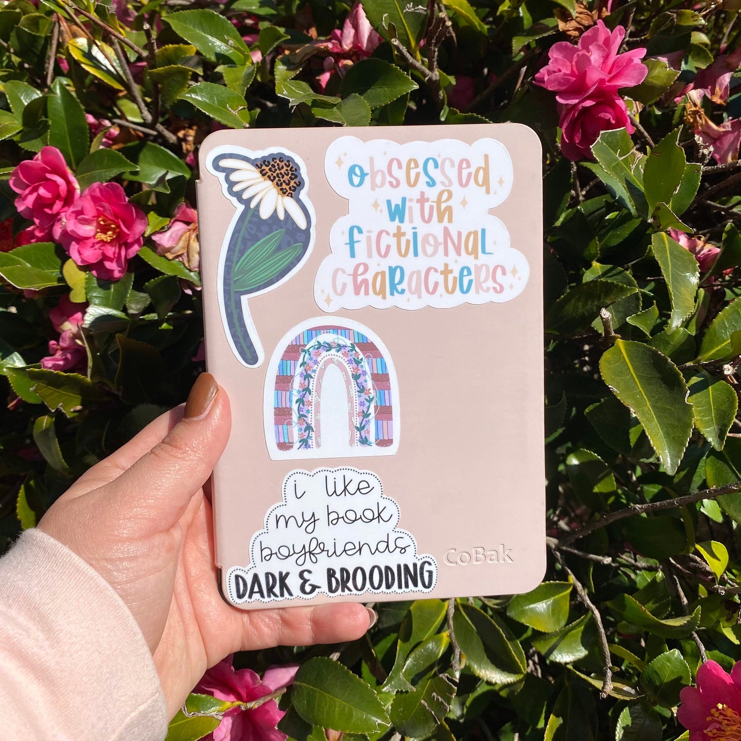 Obsessed with fictional characters sticker