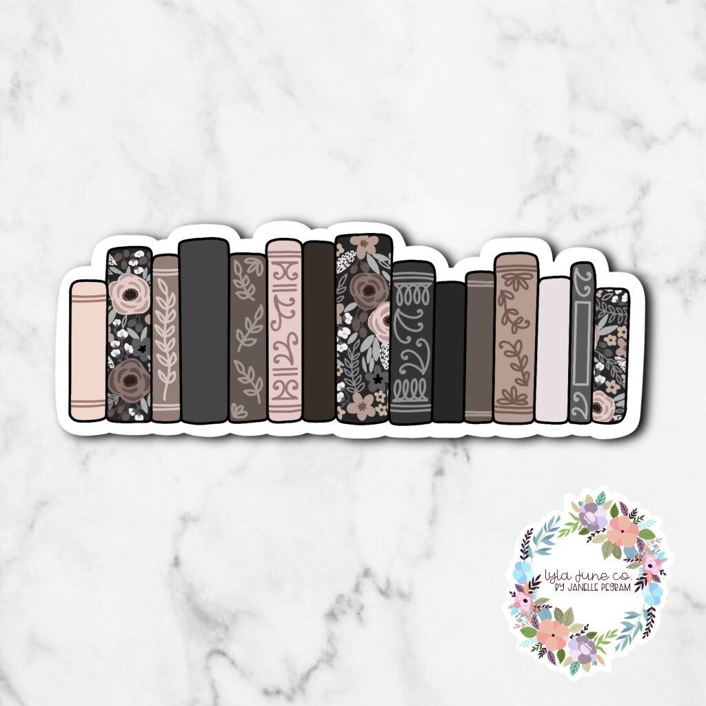 Dark Romance Book Shelf sticker