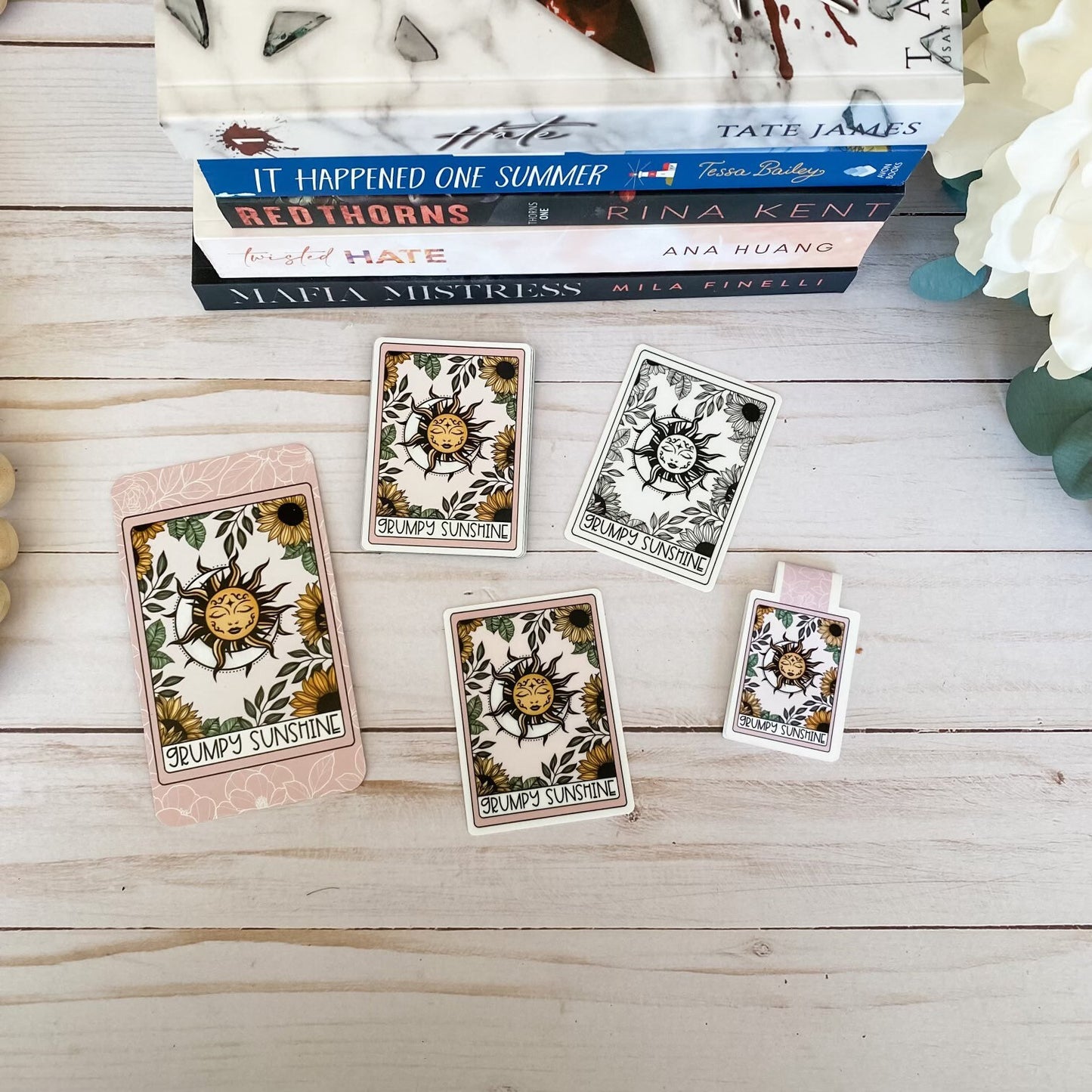 Grumpy Sunshine Tarot Card magnet