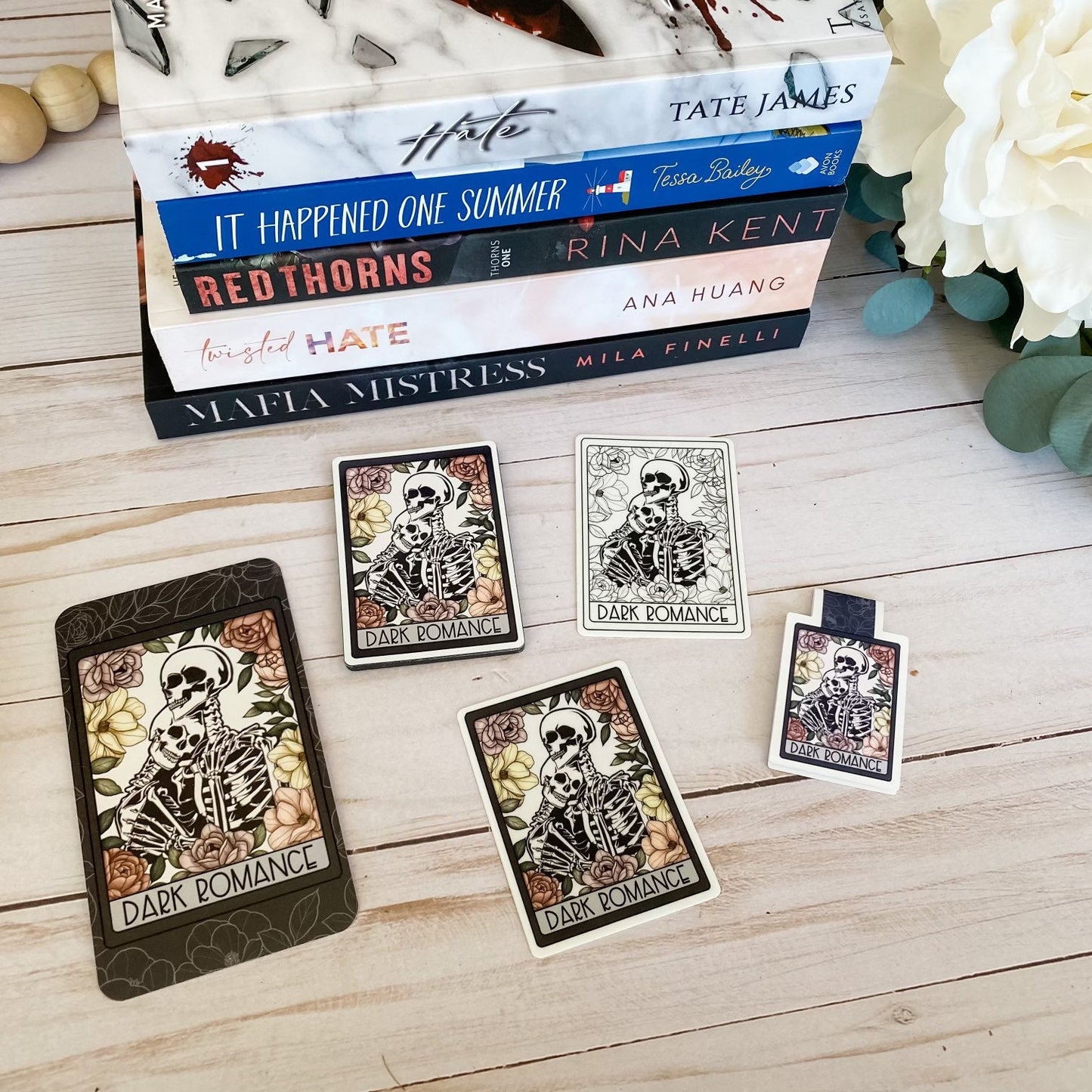 Dark Romance Tarot Card sticker