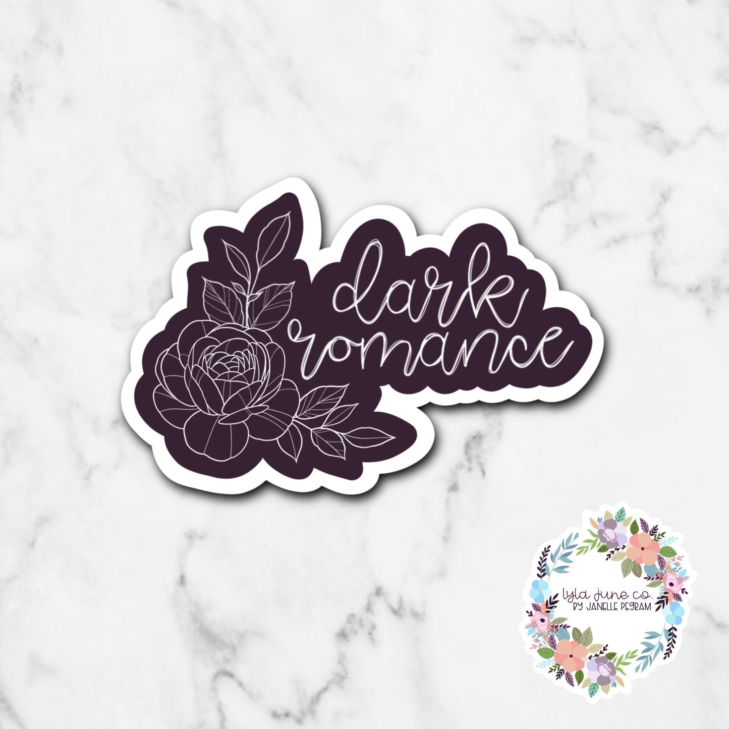 Dark Romance Trope sticker