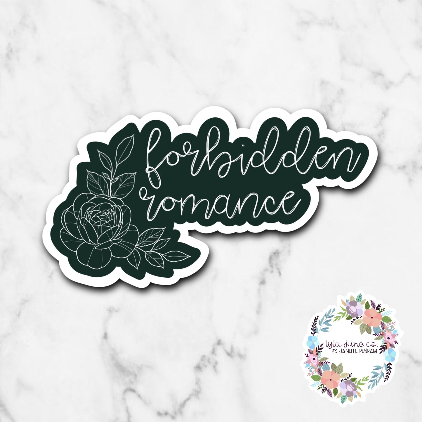 Forbidden Romance Trope sticker