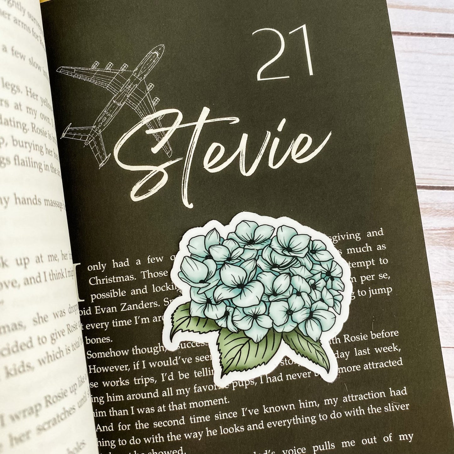 The Stevie Flower sticker