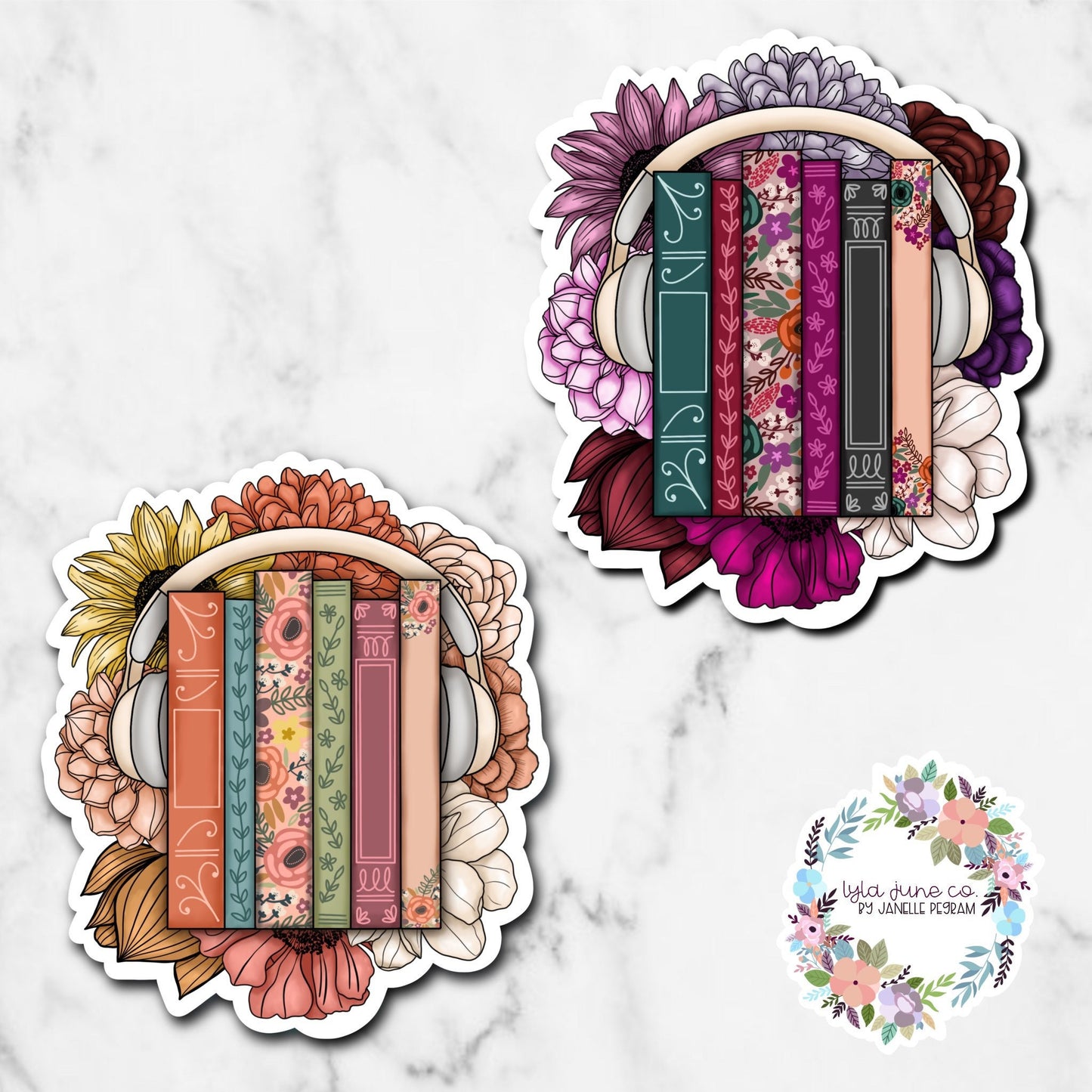 Audiobook Stack sticker