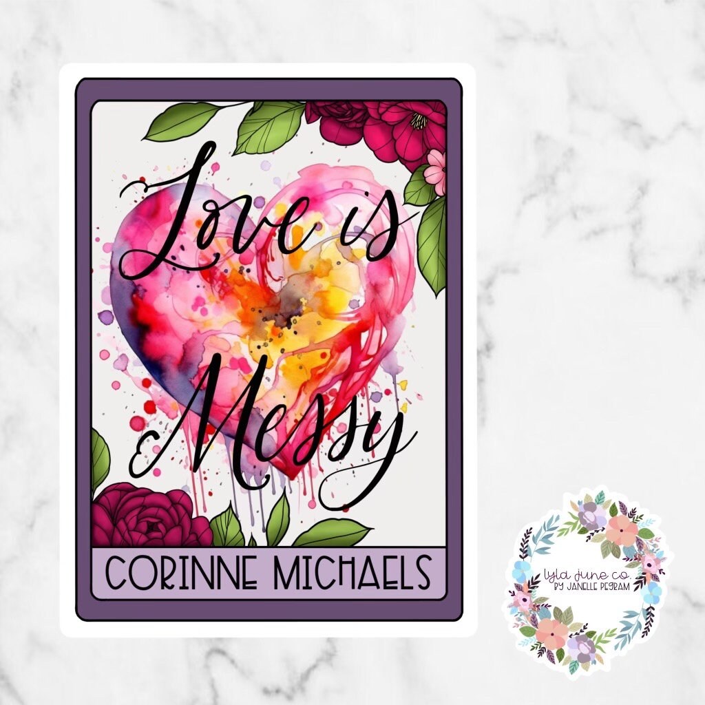 Corinne Michaels Tarot Card sticker