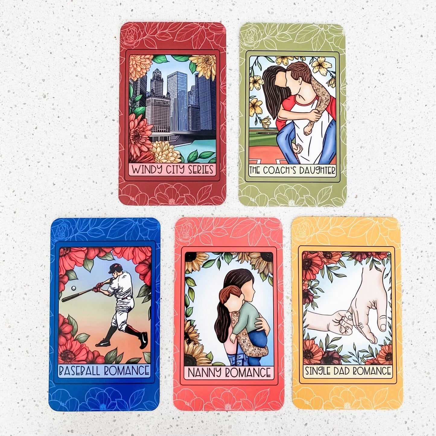 Caught Up by Liz Tomforde Tarot Card Set