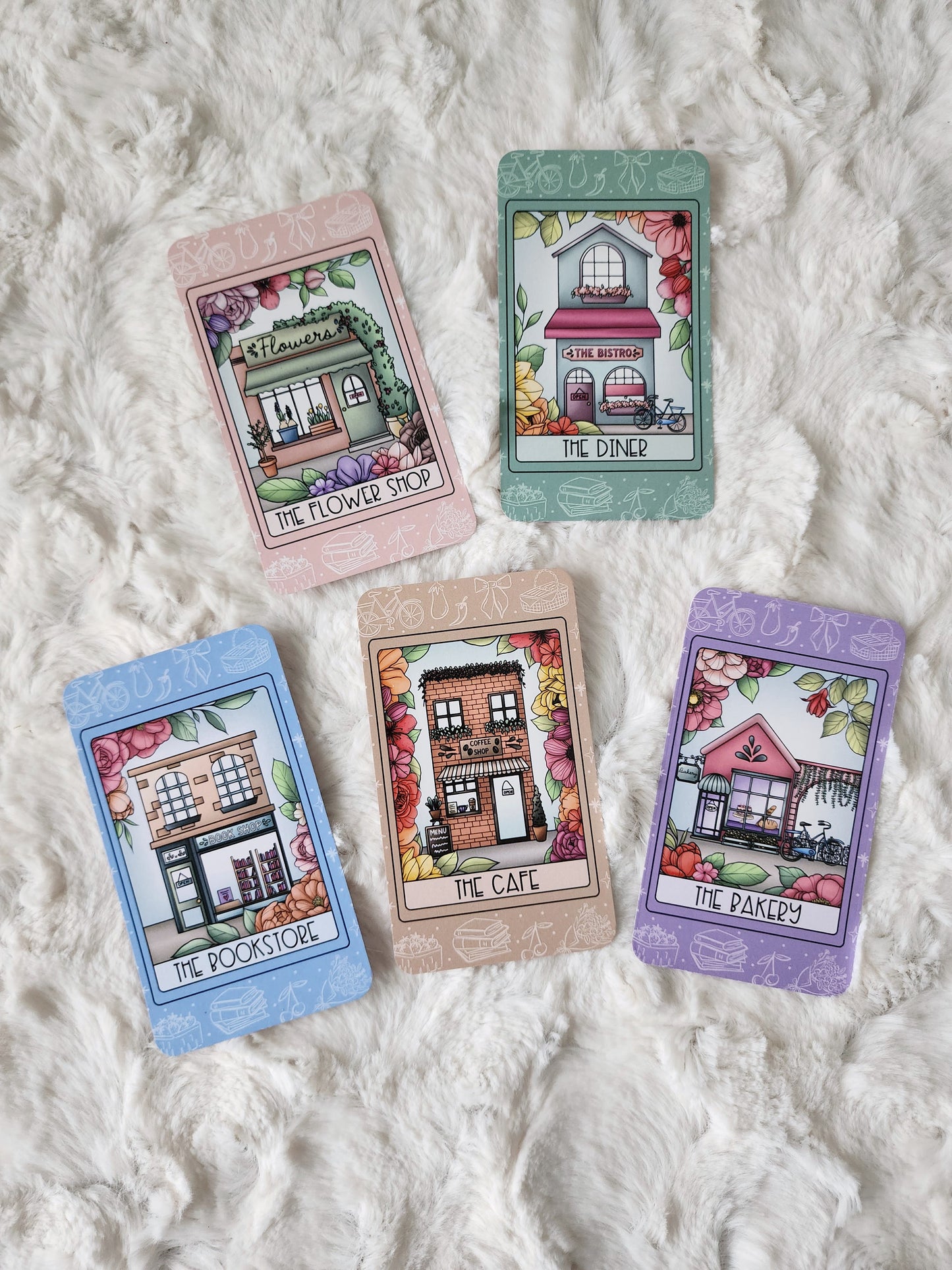 Choose Your Fate Small Town Romance Tarot set