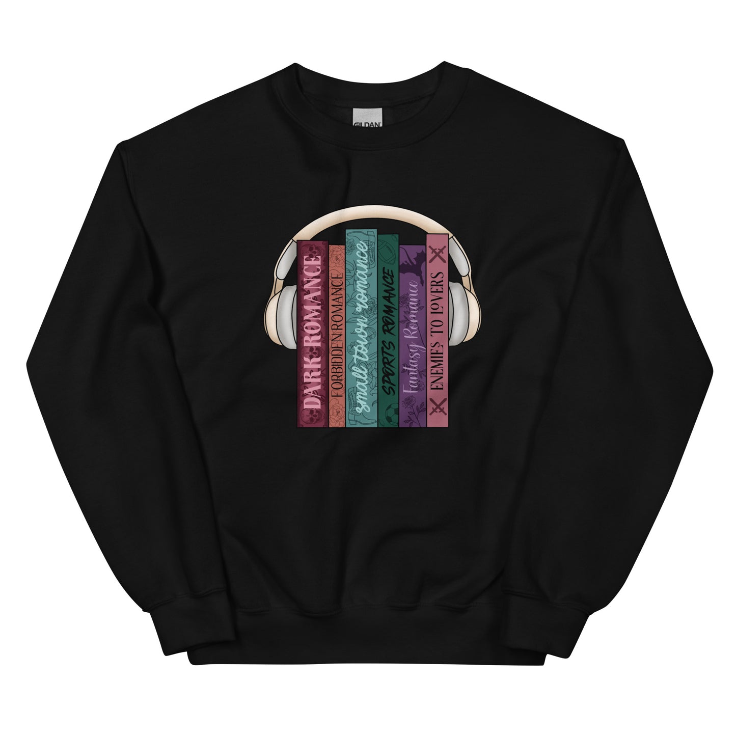Audio Book Stack Sweatshirt