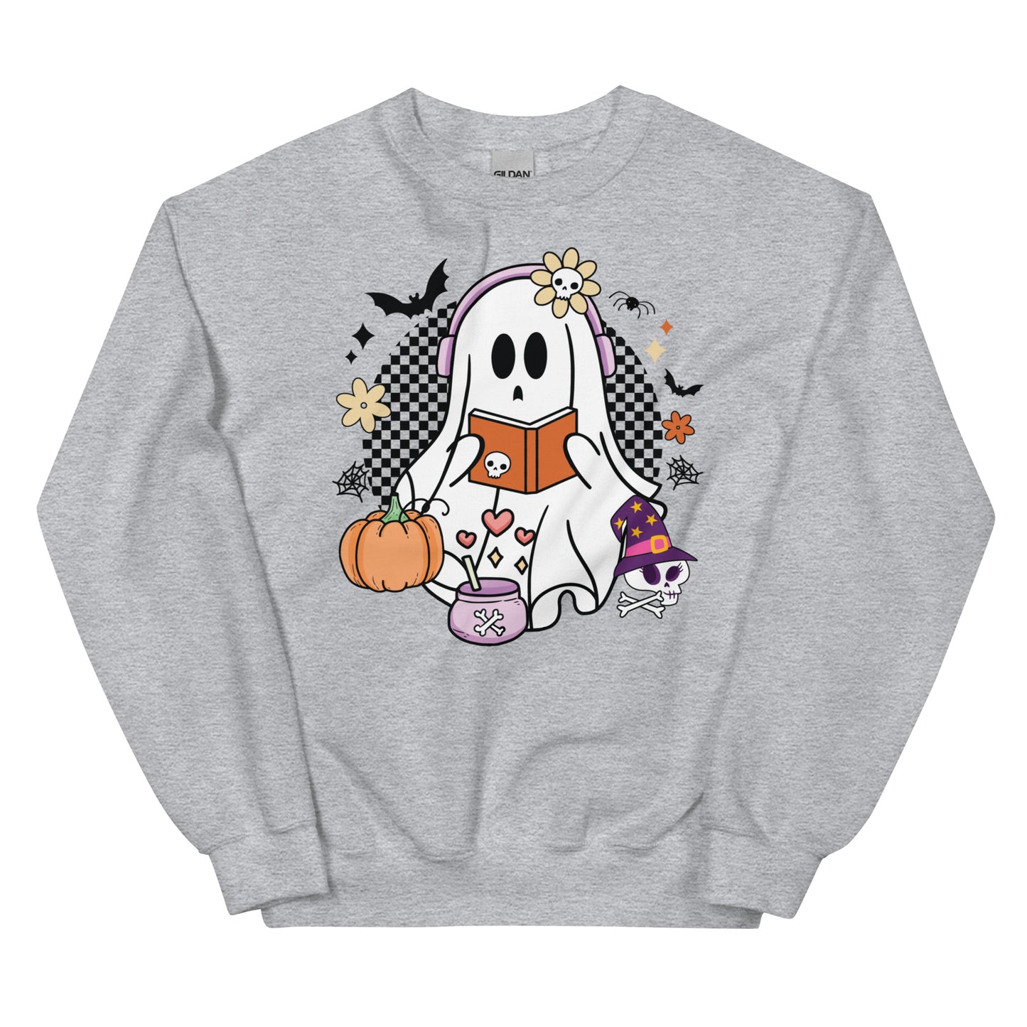 Ghost Audiobook Reader Sweatshirt