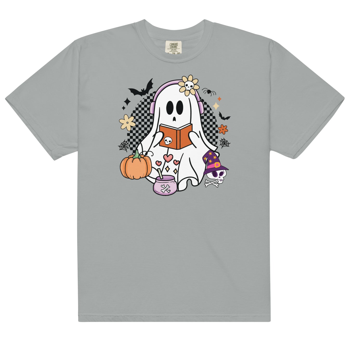 Ghost Audiobook Reader heavyweight t-shirt