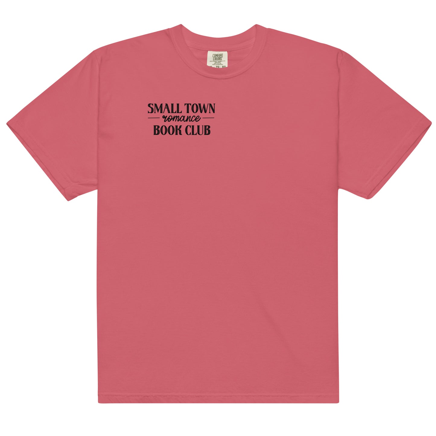Small Town Romance Book Club heavyweight t-shirt
