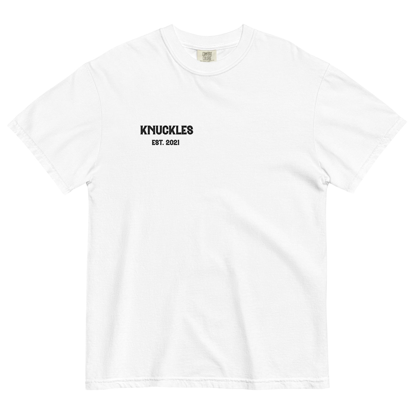 Knuckles Devney Perry heavyweight t-shirt