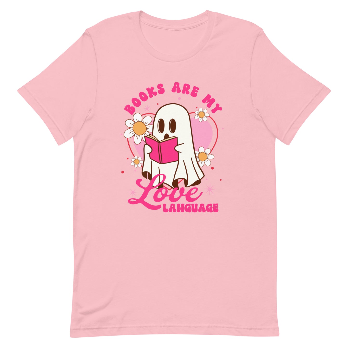 Books Are My Love Language Unisex t-shirt
