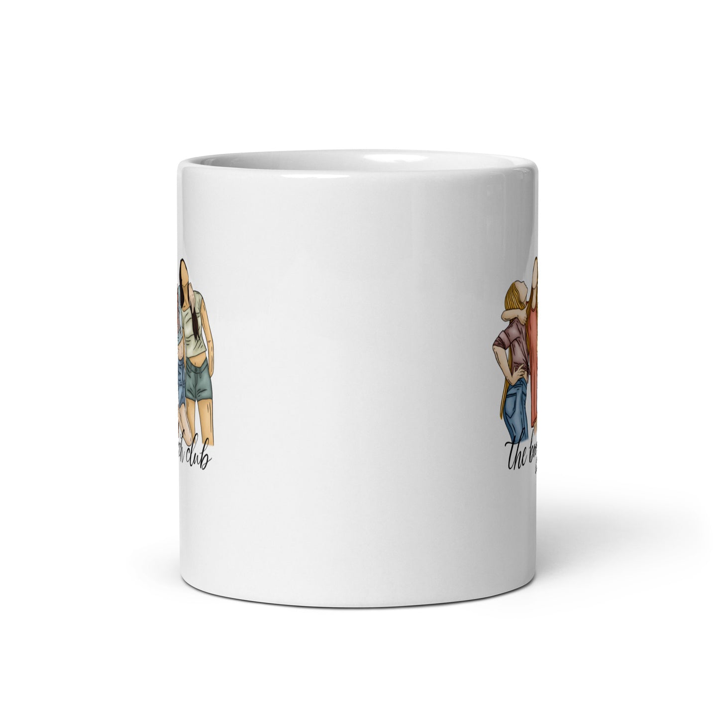 The Boozy Brunch Club / Elsie Silver Chesnut Springs White glossy mug