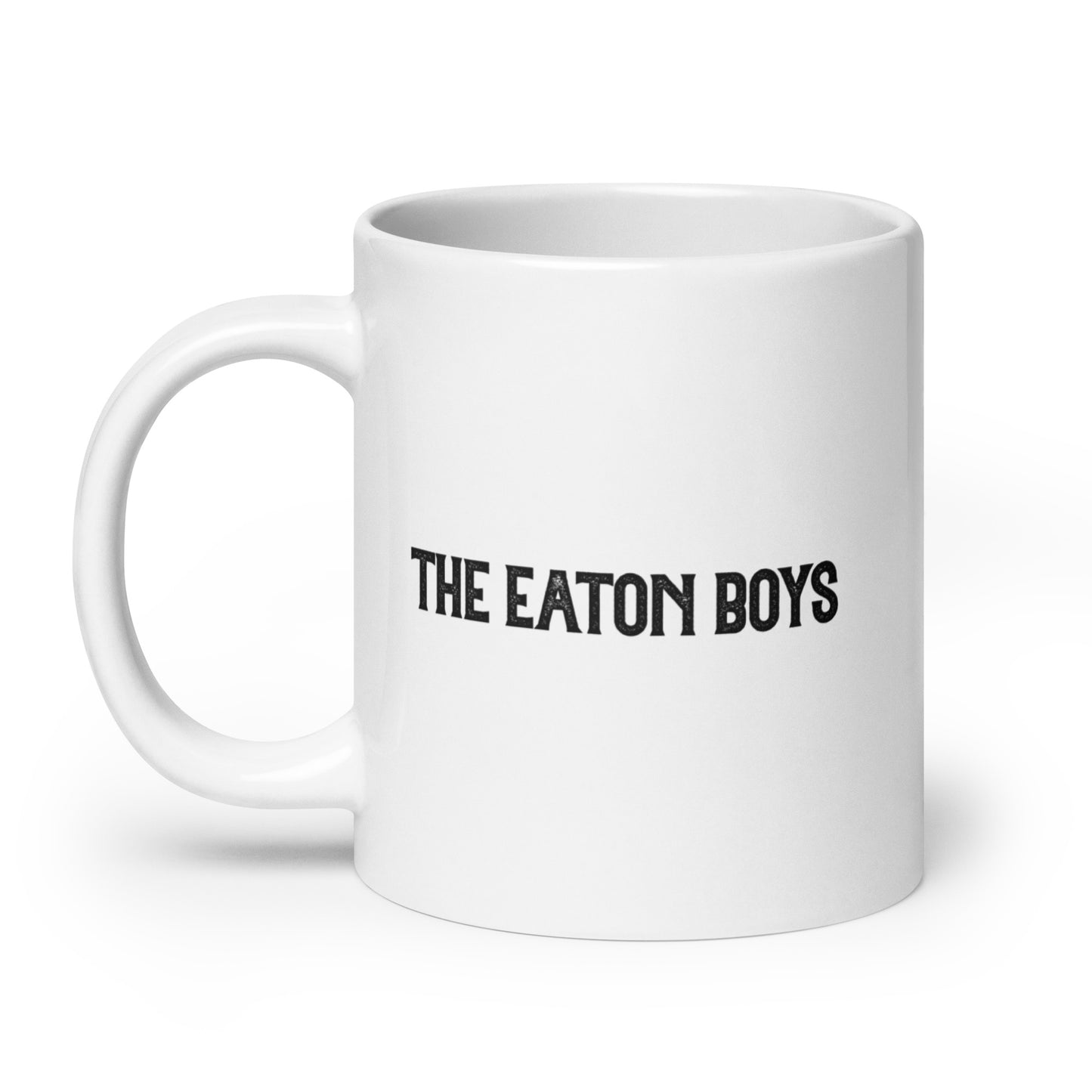Elsie Silver The Eaton Boys / Chesnut Springs White glossy mug