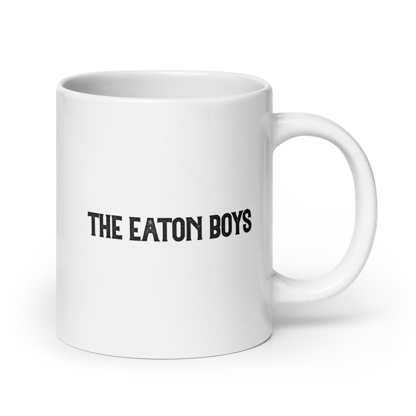 Elsie Silver The Eaton Boys / Chesnut Springs White glossy mug
