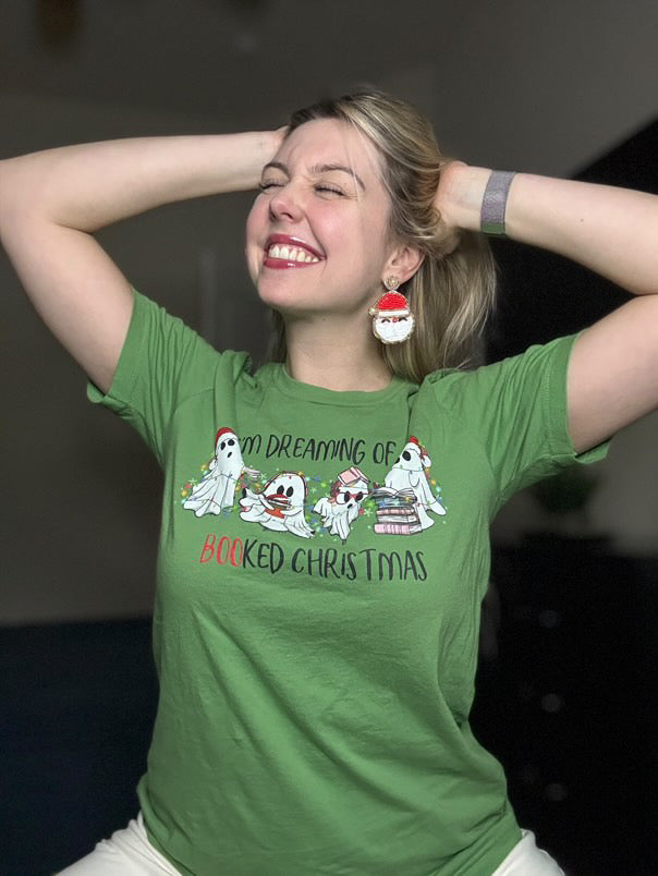 I'm Dreaming of a BOOked Christmas t-shirt