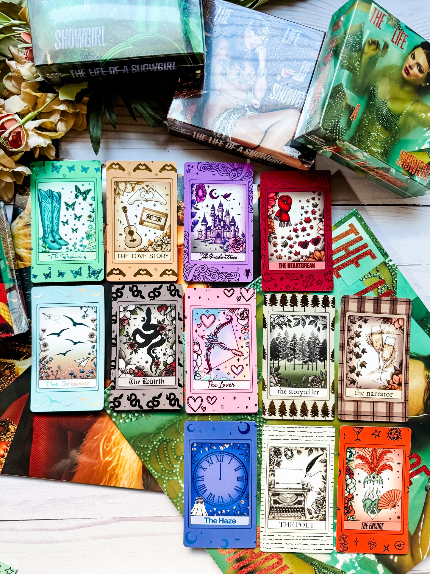 Dear Reader Foiled Tarot Set (Final Sale, One Run Only)