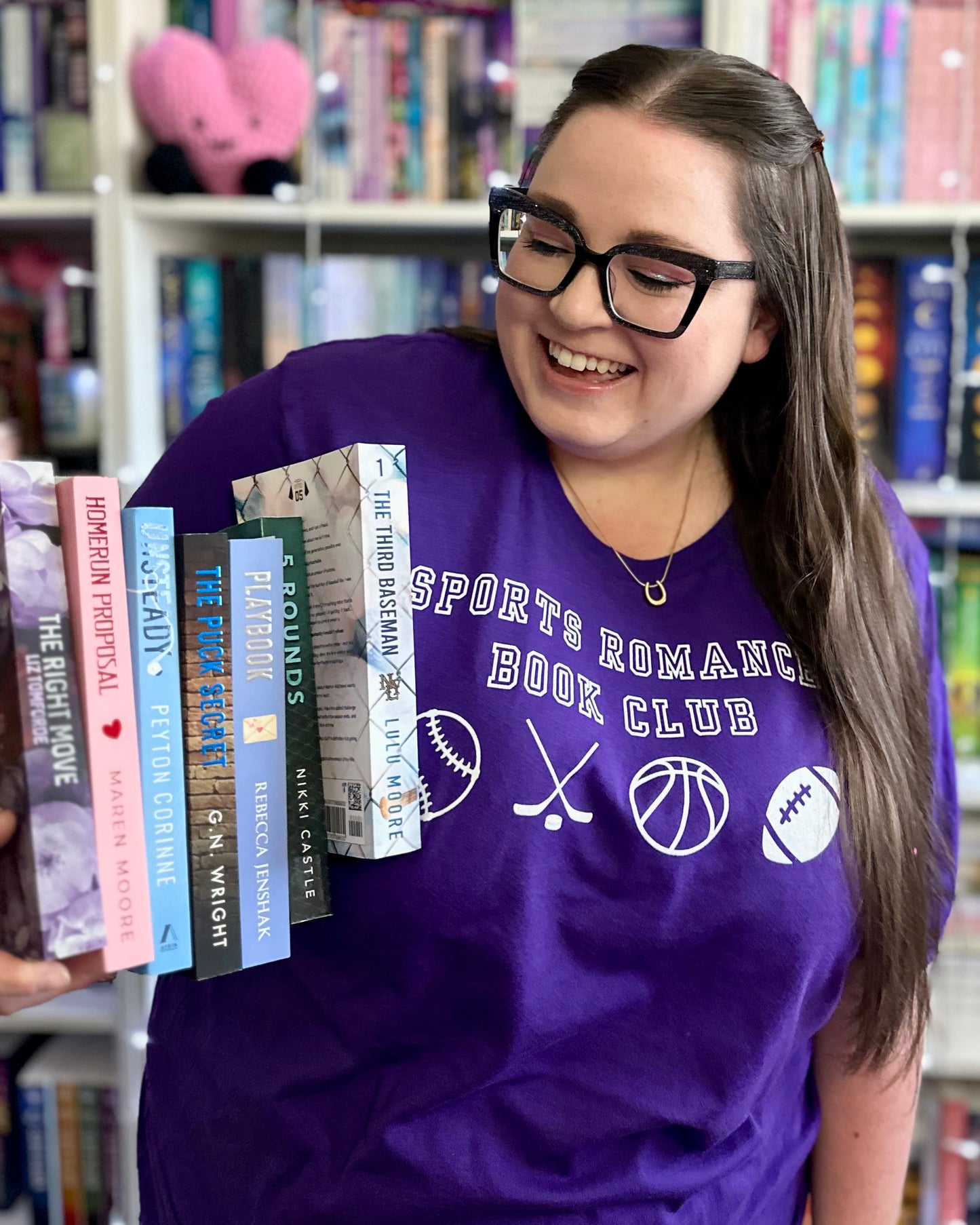 Sports Romance Book Club t-shirt