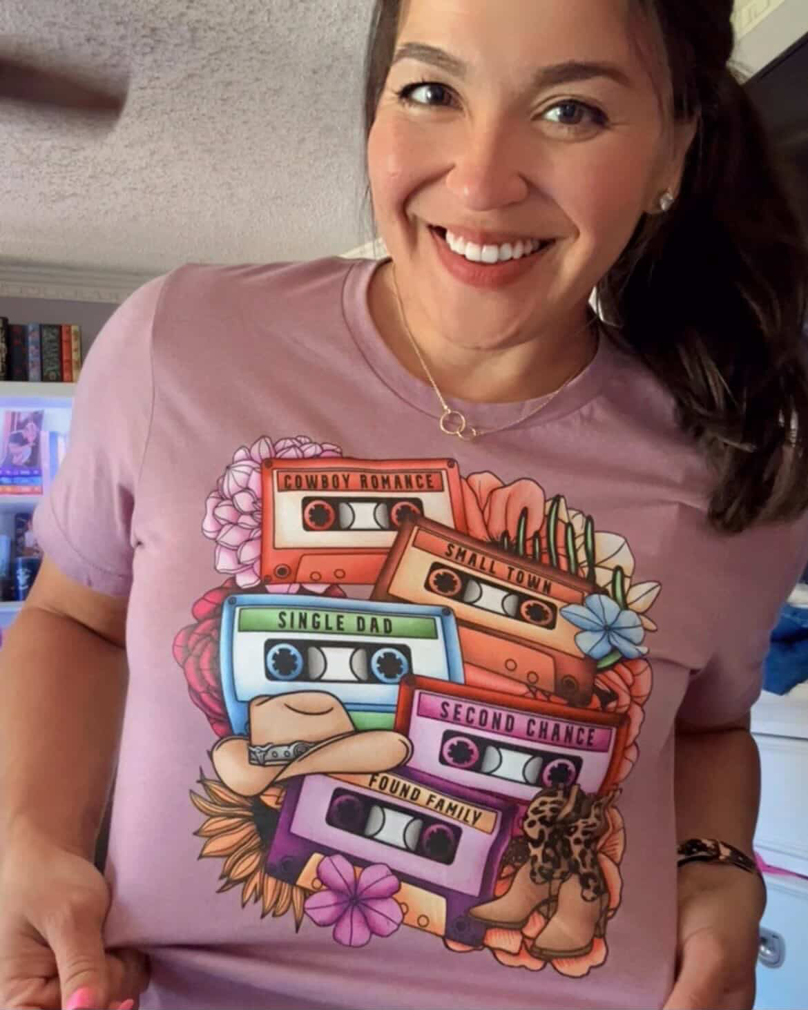 Romance Tropes Mixtapes t-shirt