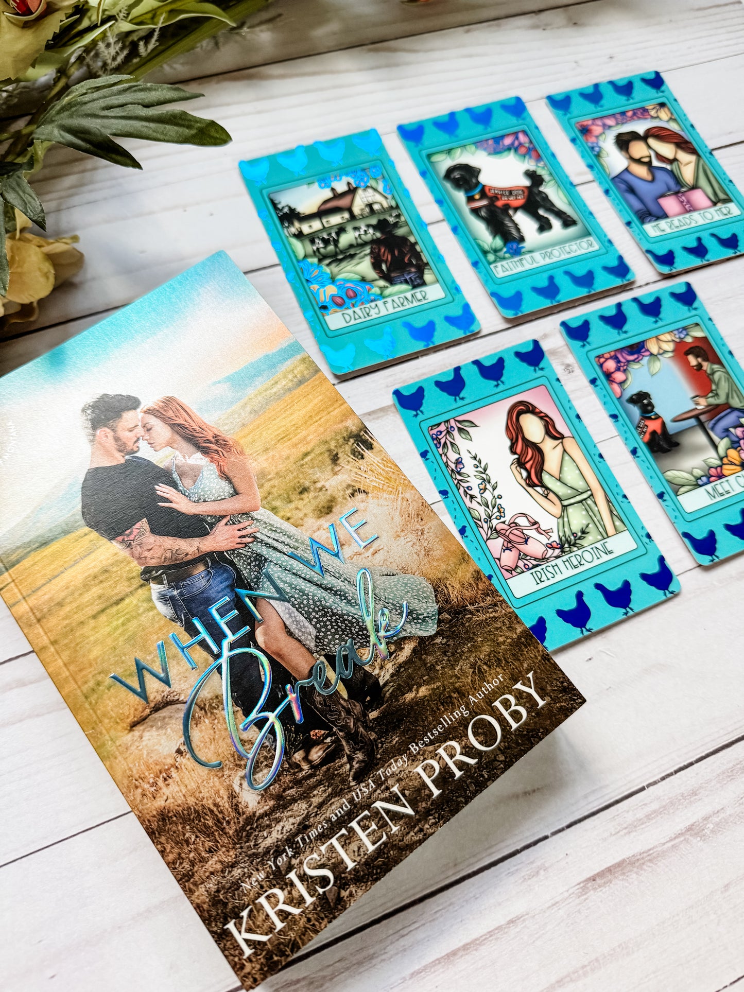 When We Break by Kristen Proby FOILED Tarot Set (LIMITED EDITION / ONE RUN ONLY)