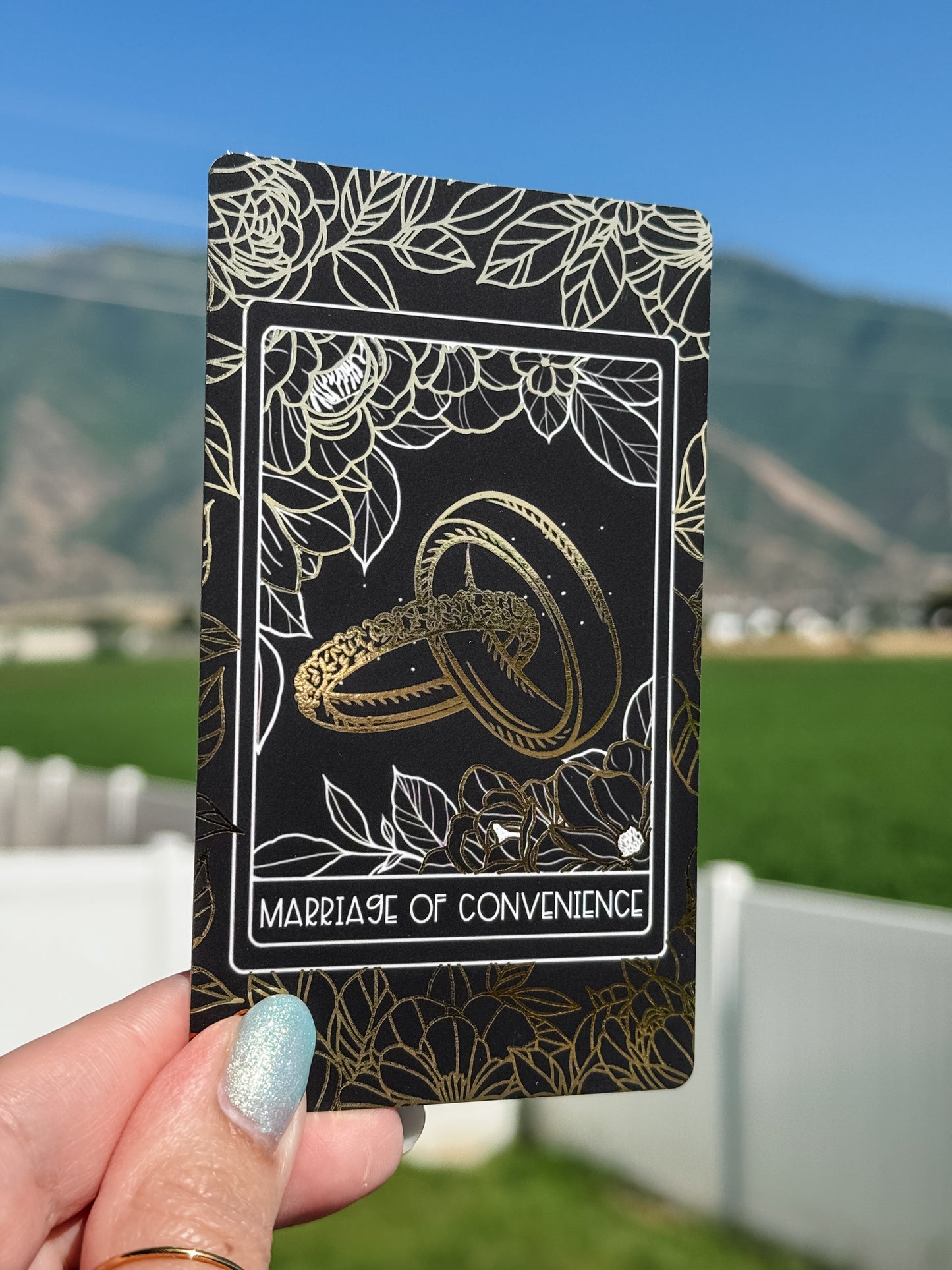 Marriage of Convenience Luxe Card