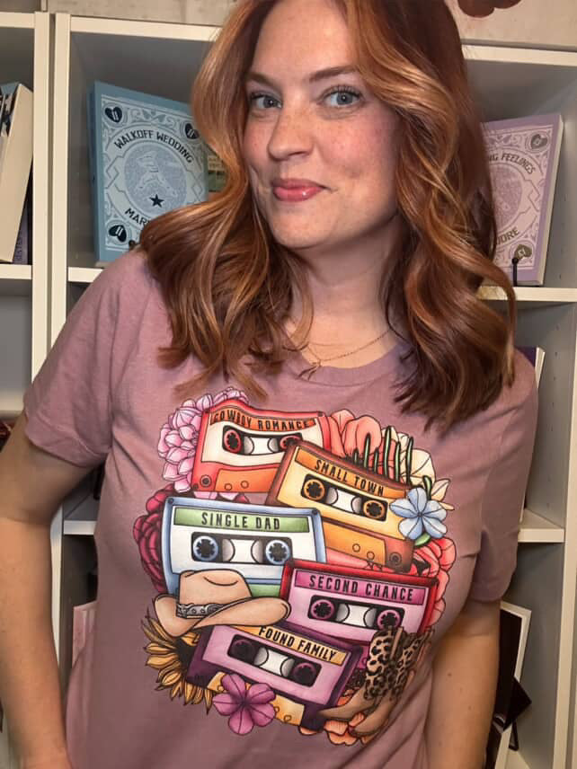 Romance Tropes Mixtapes t-shirt