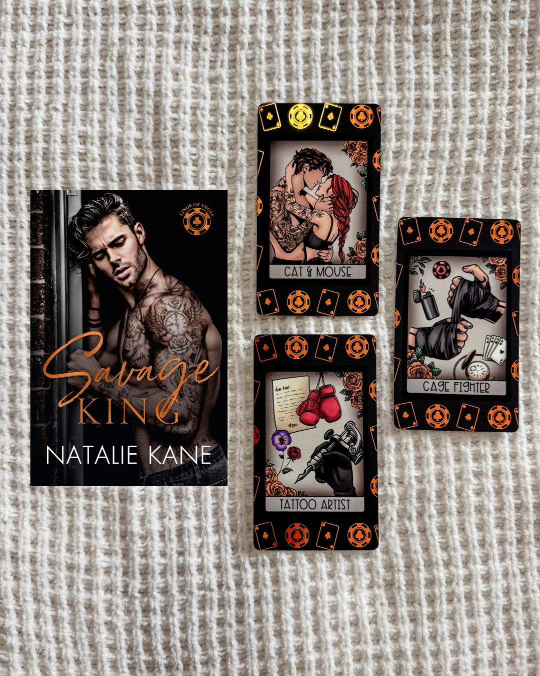Savage King by Natalie Kane FOILED Tarot Set (LIMITED EDITION / ONE RUN ONLY)