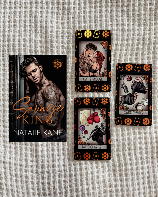 Savage King by Natalie Kane FOILED Tarot Set (LIMITED EDITION / ONE RUN ONLY)