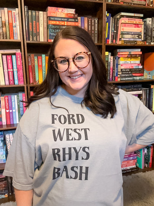 Guys Names Rose Hill Series by Elsie Silver heavyweight t-shirt