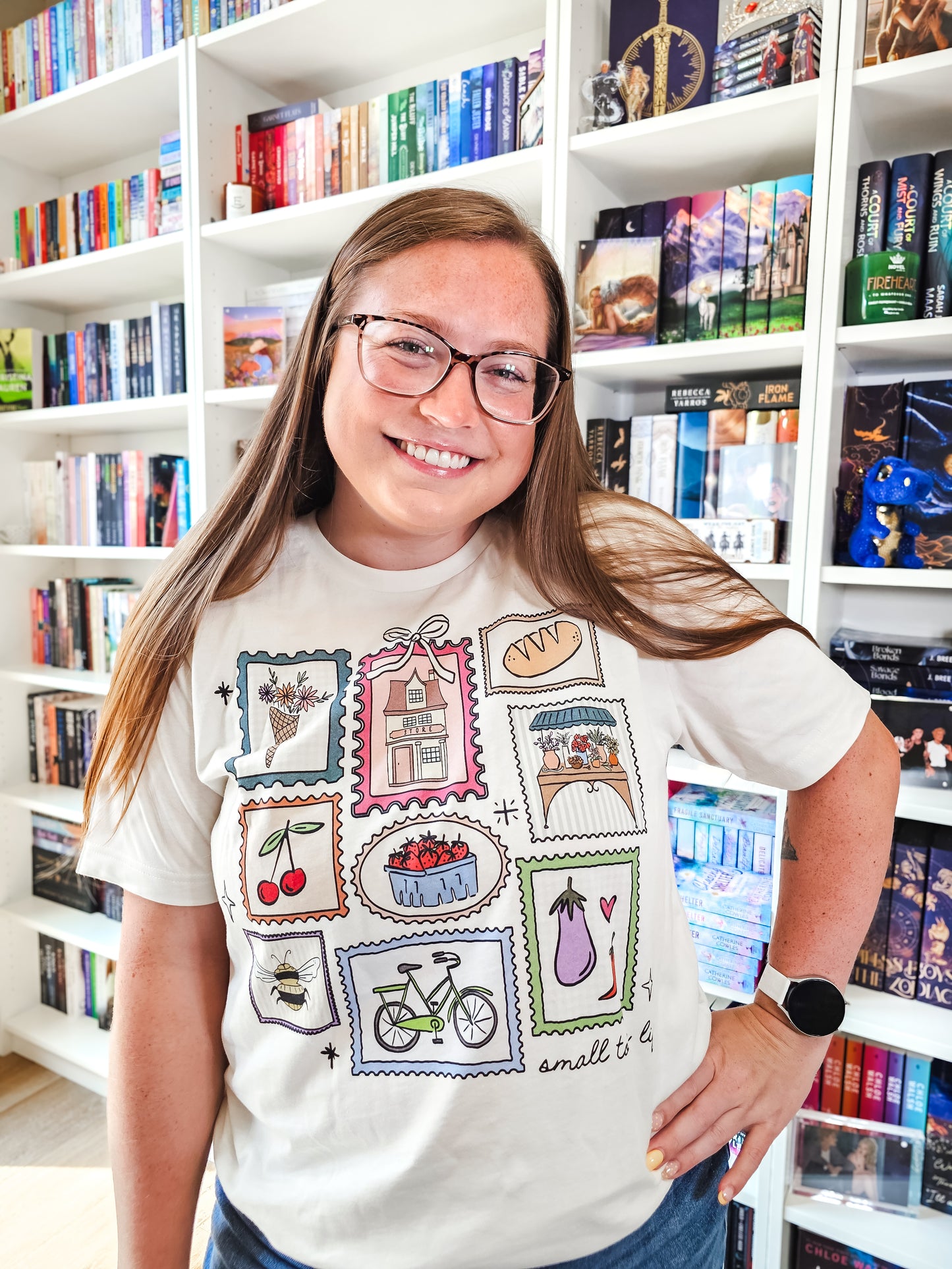 Small Town Postage Stamps t-shirt