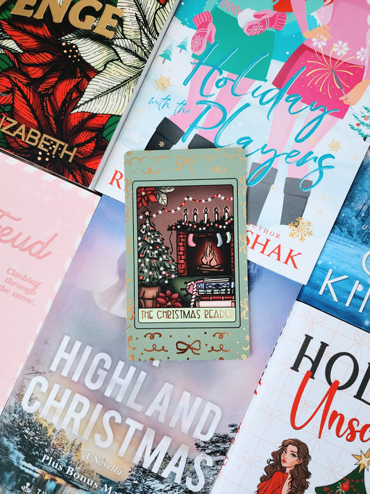 Foiled Christmas Reader Tarot Card