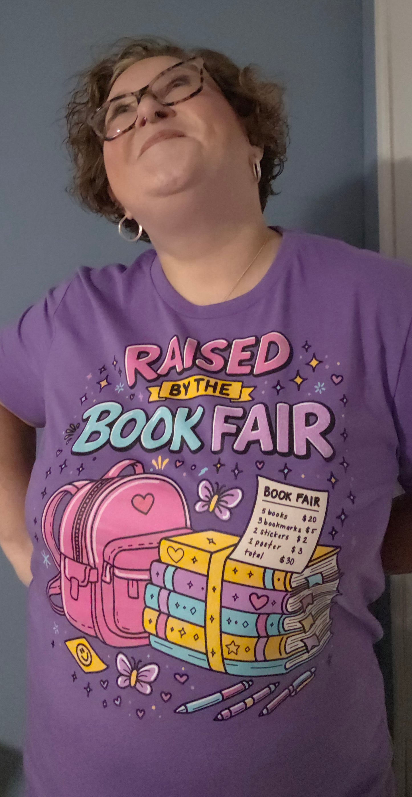Raised by the Book Fair t-shirt