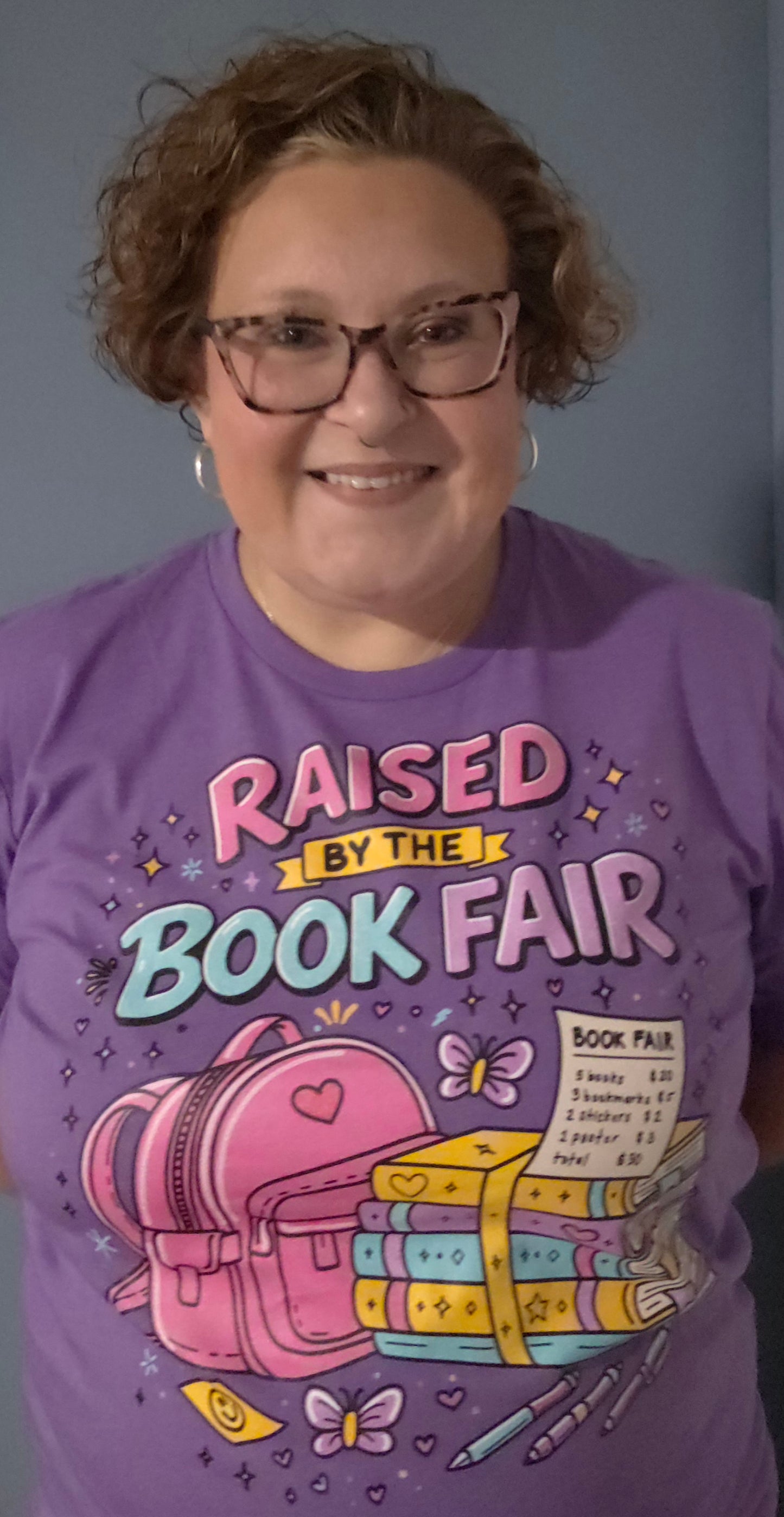 Raised by the Book Fair t-shirt