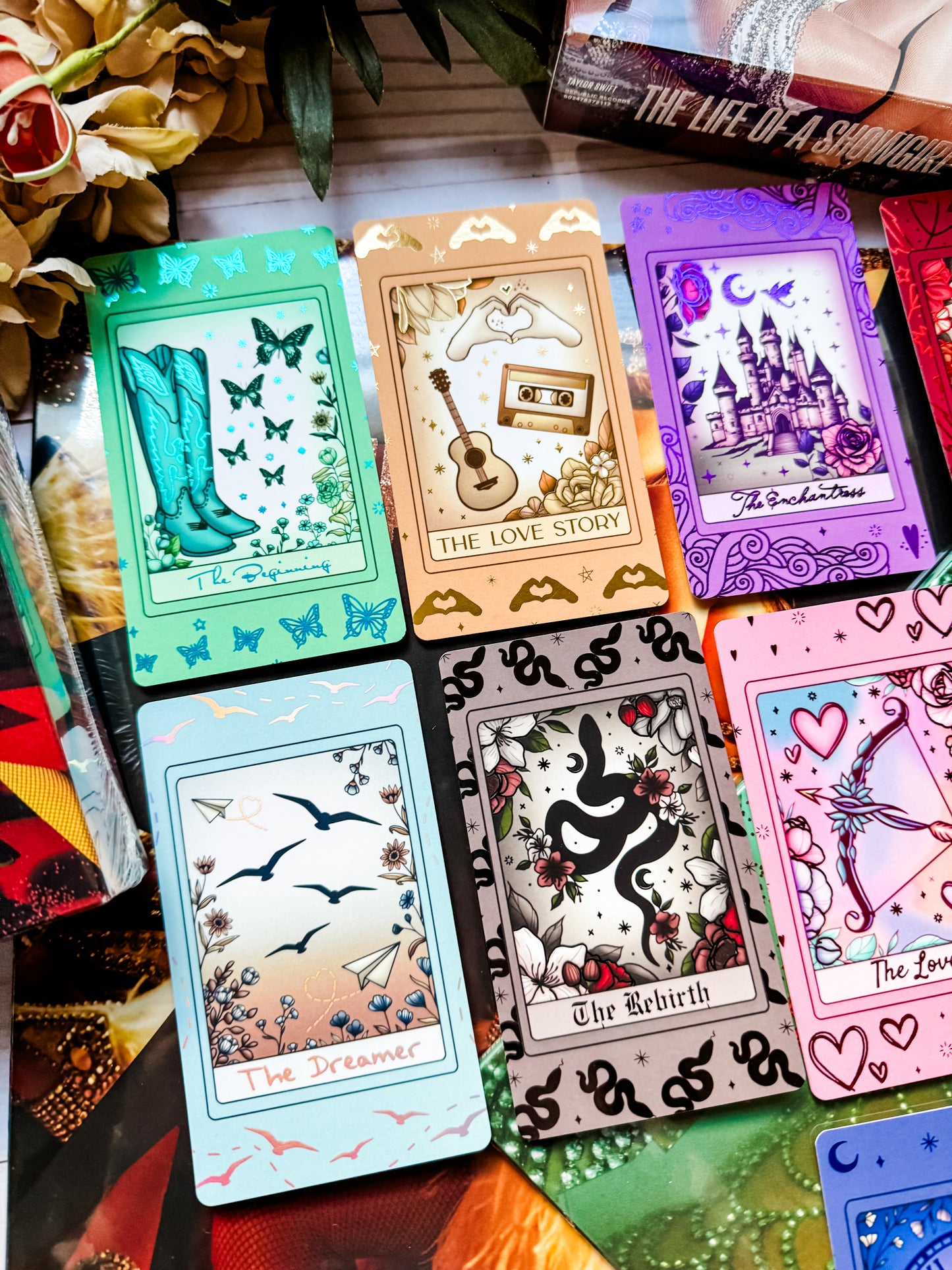 Dear Reader Foiled Tarot Set (Final Sale, One Run Only)