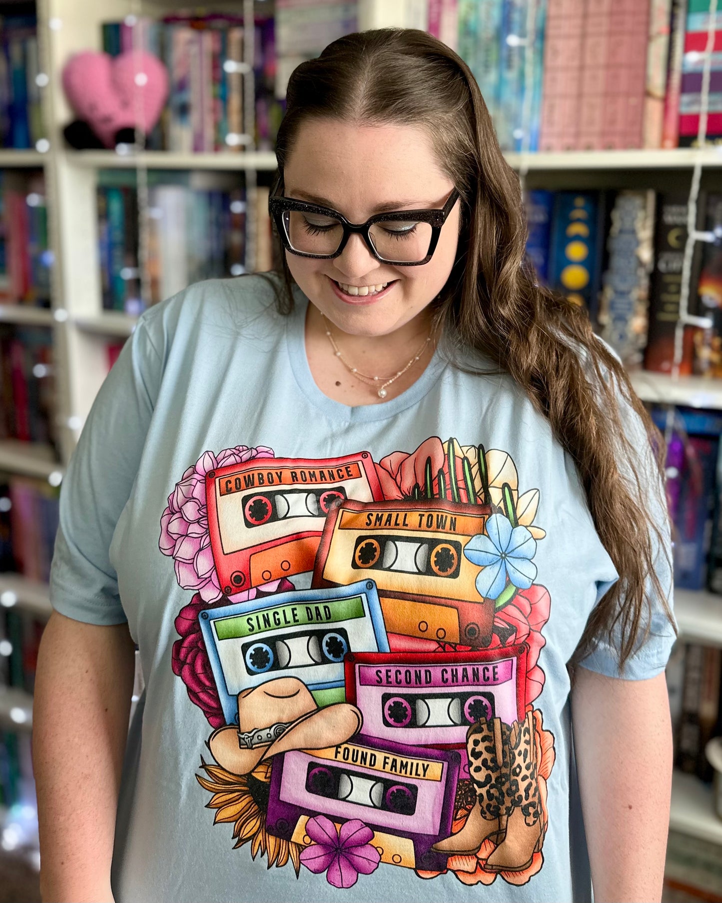 Romance Tropes Mixtapes t-shirt