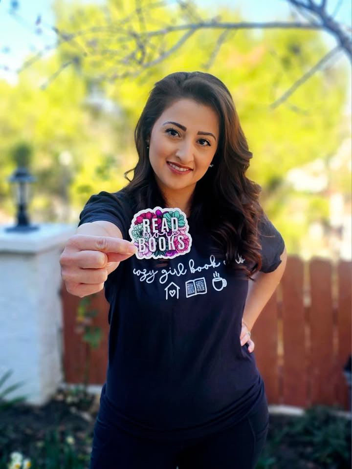 Cozy Girl Book Club heavyweight t-shirt