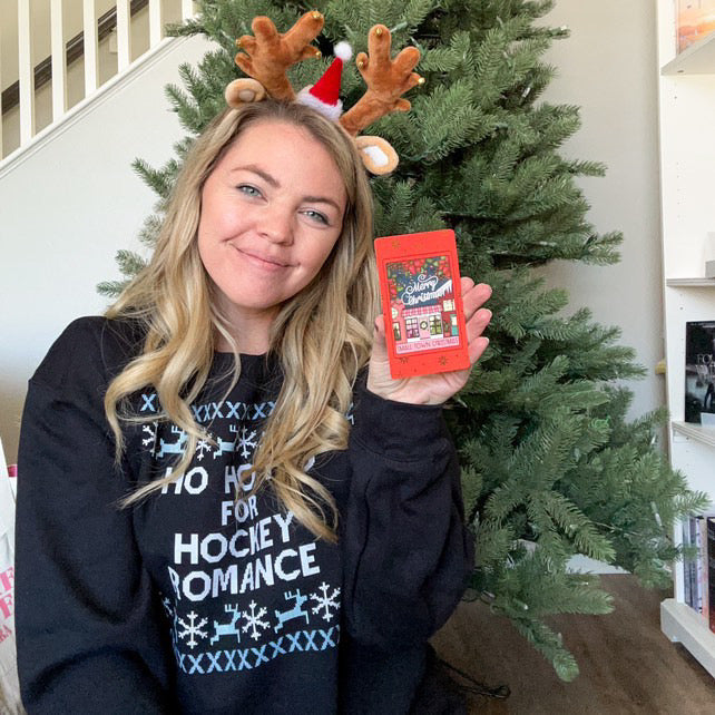 Foiled Small Town Christmas Tarot Card