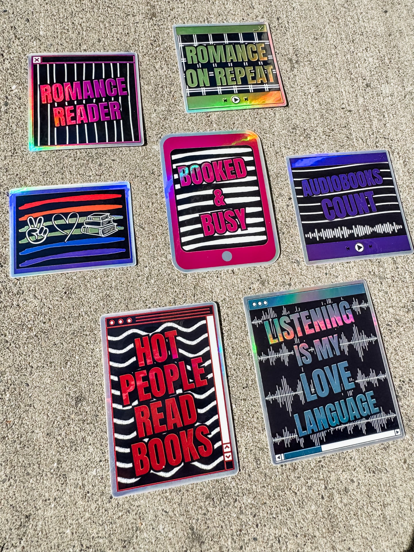 Audiobook 4.0 Sticker Pack