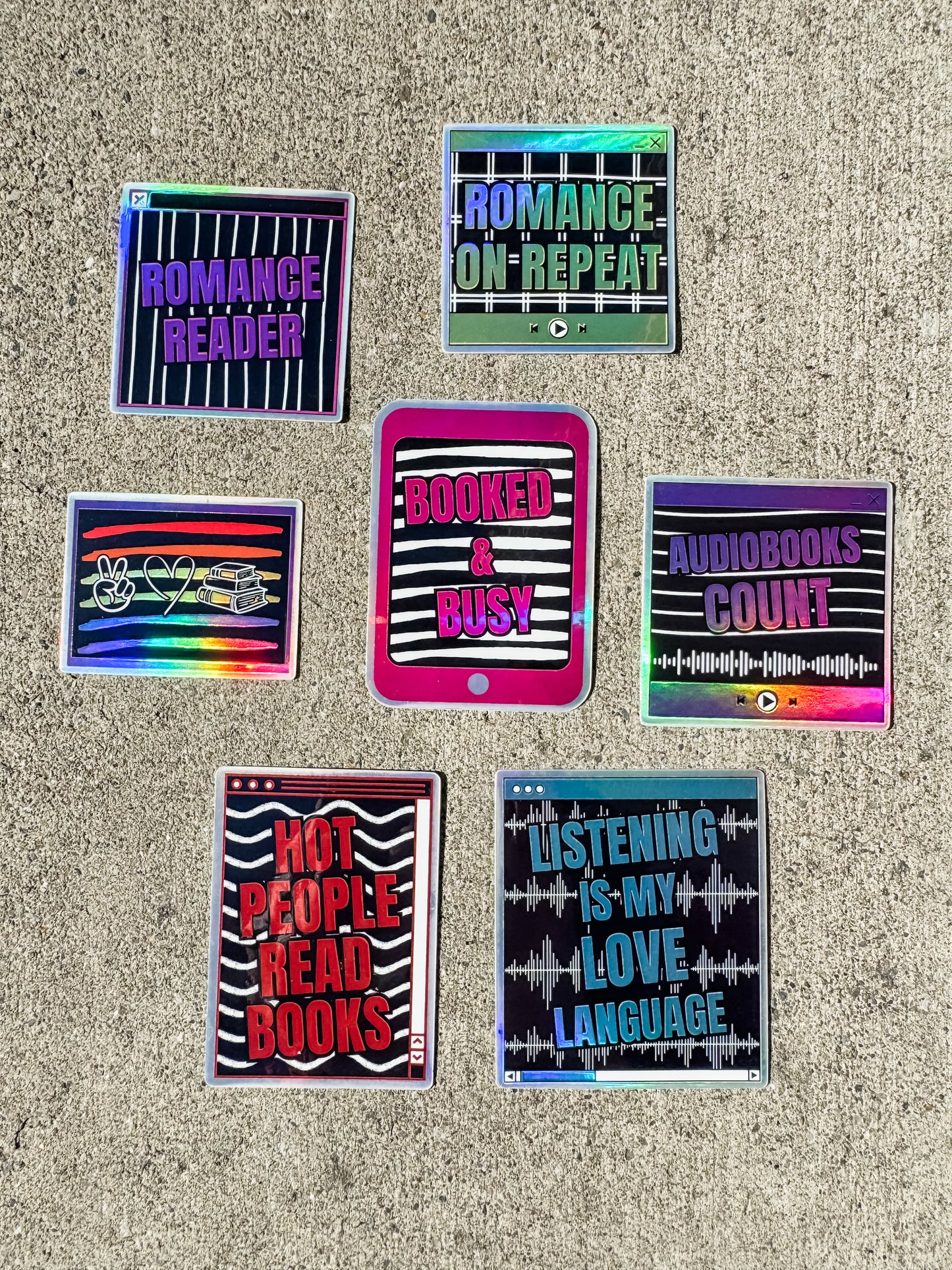 Audiobook 4.0 Sticker Pack