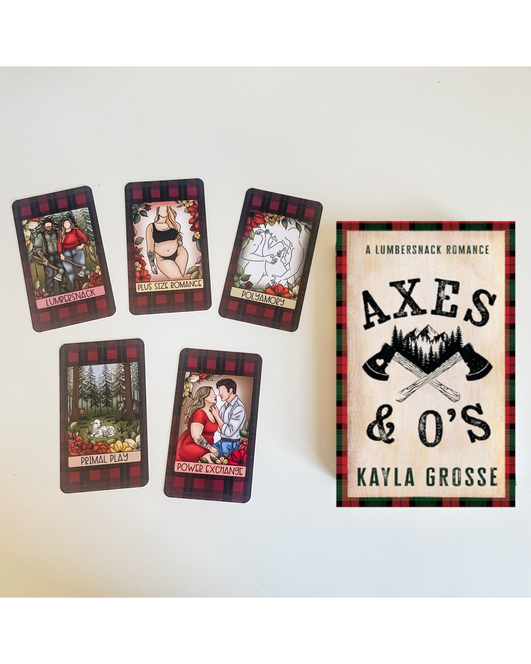 Axes & O’s by Kayla Grosse Tarot Set