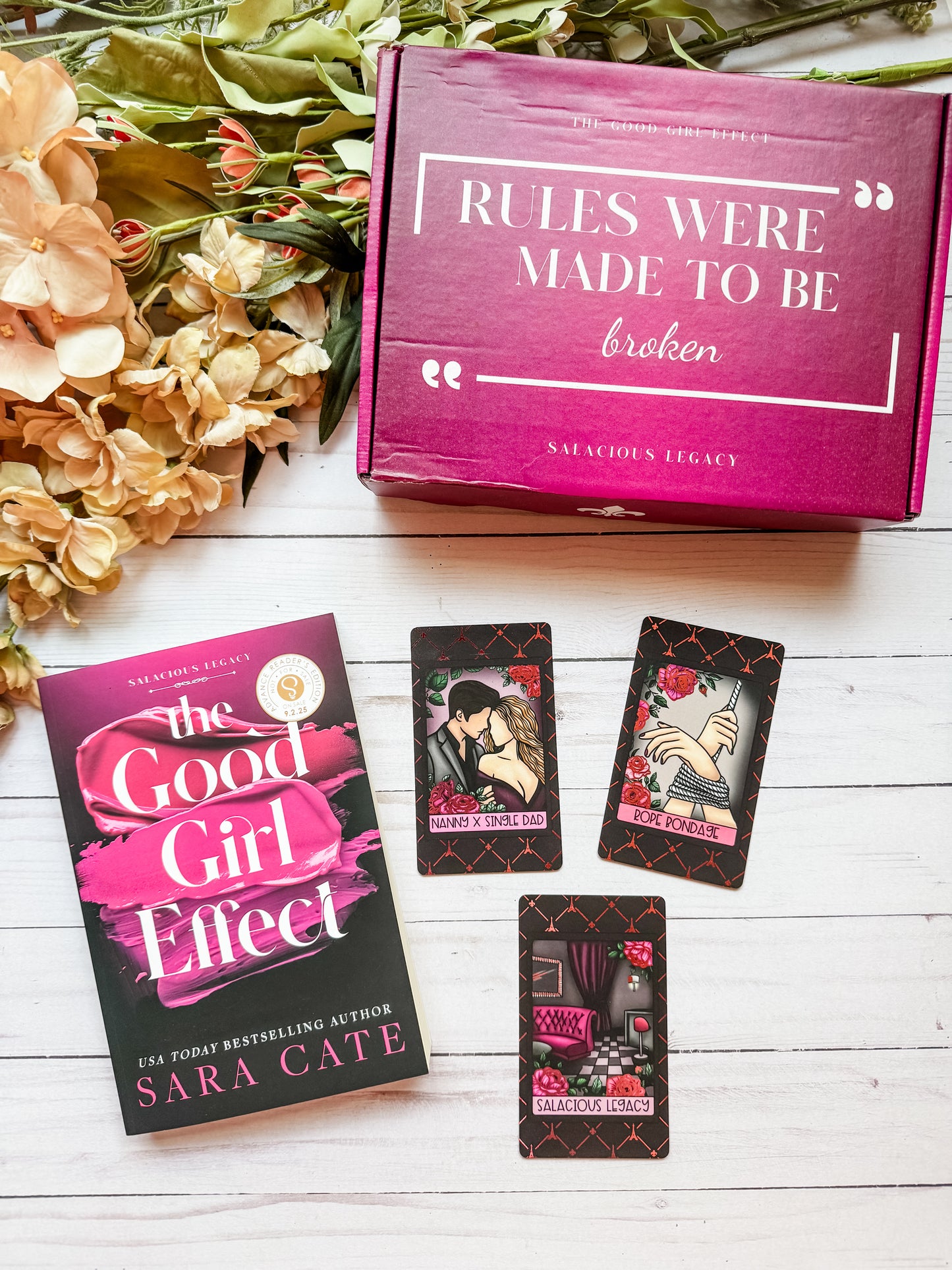 The Good Girl Effect by Sara Cate Foiled Tarot Card Set (One Run Only / Final Sale)