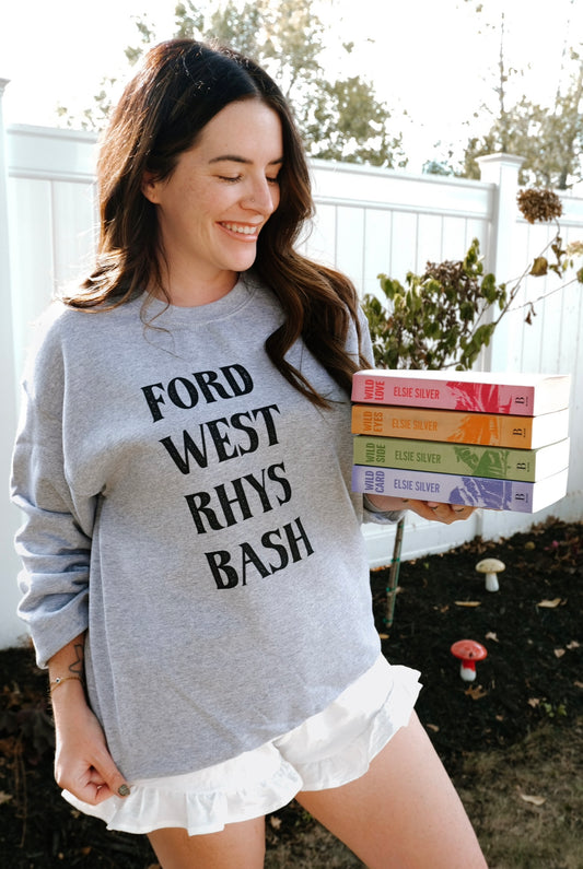 Guys Names Rose Hill Series by Elsie Silver Sweatshirt