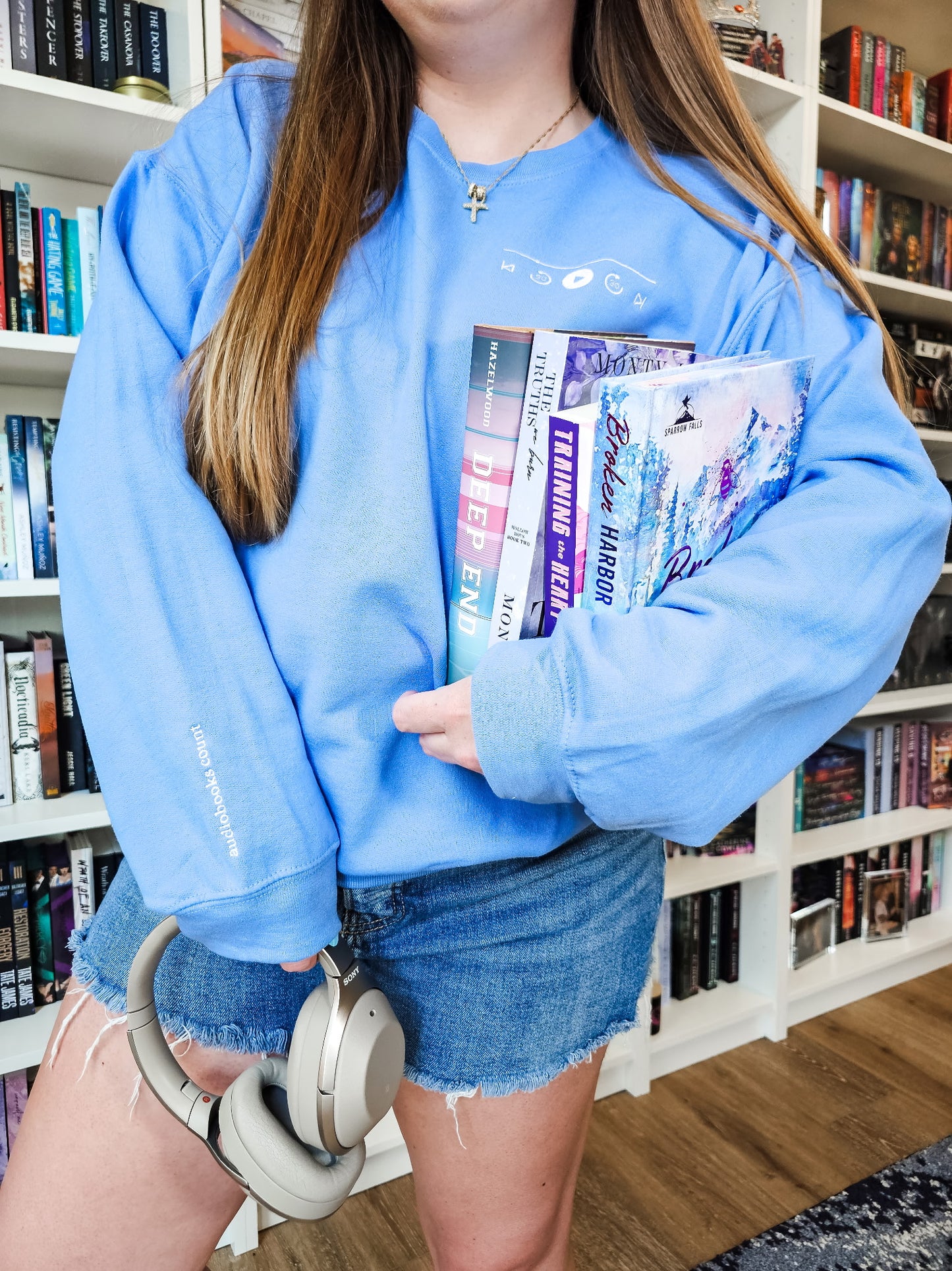 Audiobook Player Embroidered Sweatshirt
