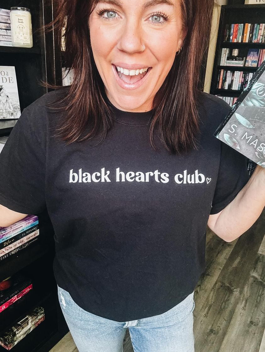 Black Hearts Club heavyweight t-shirt