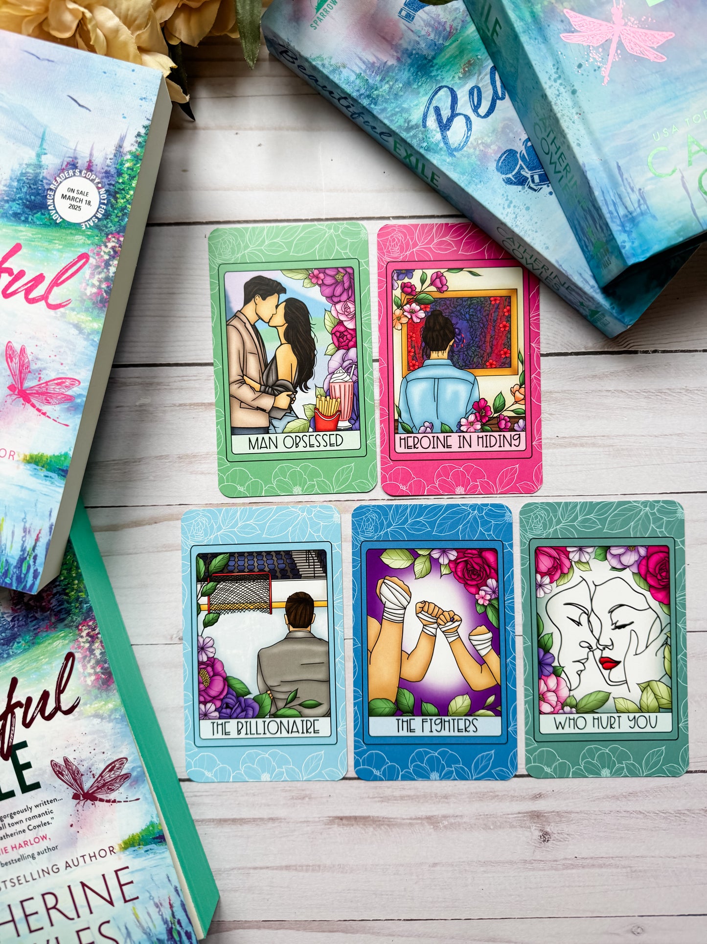Beautiful Exile by Catherine Cowles Tarot Card Set