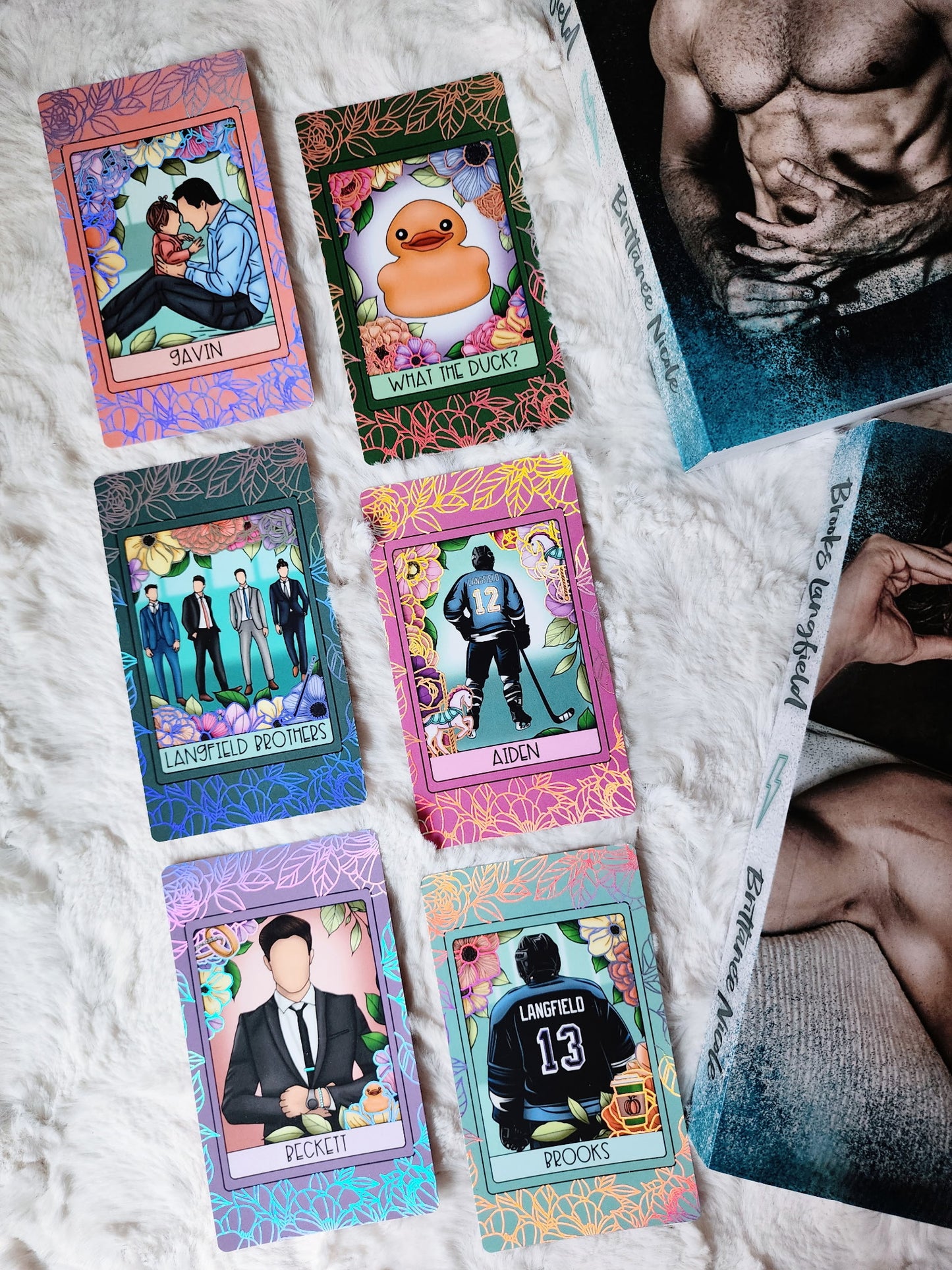 The Langfield Brothers by Brittanee Nicole FOILED Tarot Set (LIMITED EDITION / ONE RUN ONLY)