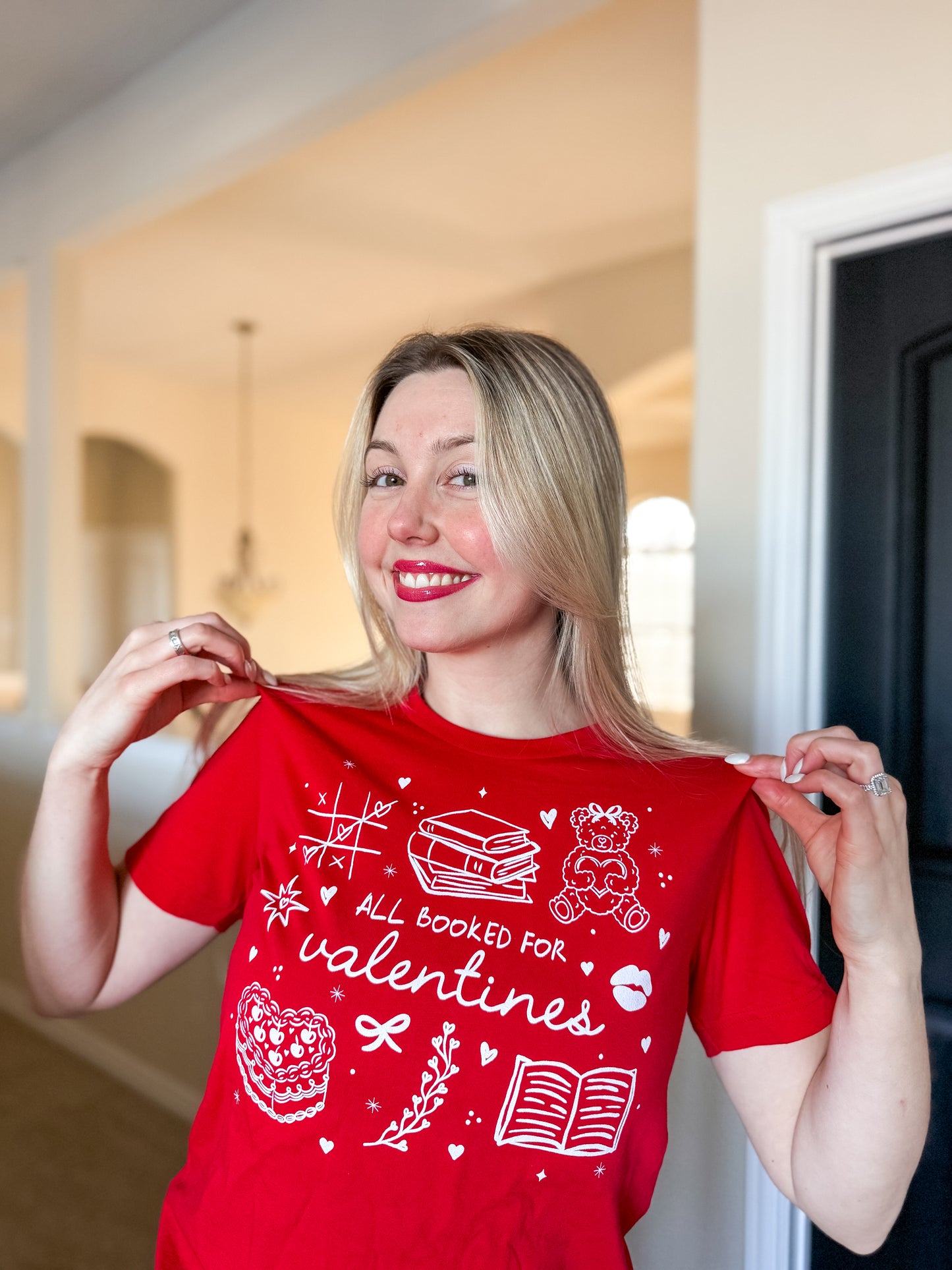 All Booked for Valentines t-shirt